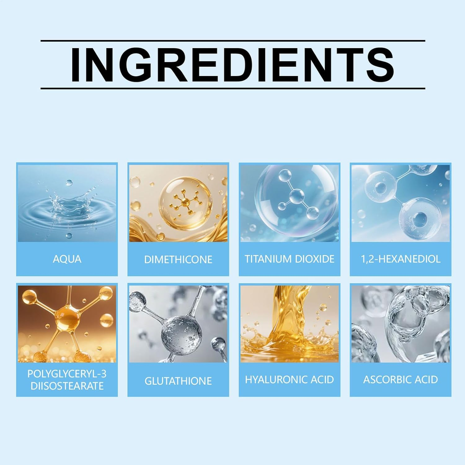 Cushion Foundation - Moisturizing Foundation Air Cushion Long-Lasting - Brightening Makeup Concealing Cream for School Traveling Party Business Trip Camping - Natural image number 4