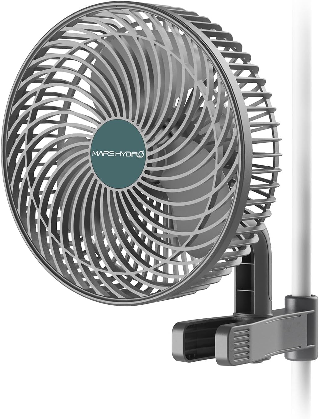 MARS HYDRO 6 Inch Clip-On Fan for Grow Tents, Powerful Oscillating Clip Fan with 10 Speed Low Noise for Hydroponic Plants, Hydroponic Ventilation Circulation(Upgraded Version) image number 1