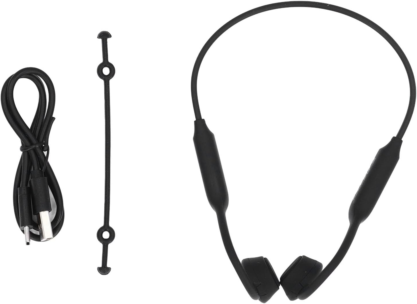 Bone Conduction Headphone BT 5.3, Open Ear Bone Conduction Headset Clear Sound ENC Noise Cancellation, 10H Playtime, IPX6 Waterproof, for Outdoor Sports image number 6