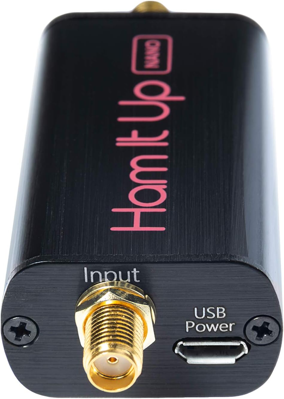 Ham It up Nano - Tiny HF, MF & LF Upconverter W/Tcxo. Extends the Frequency Range of Your Favorite RTL-SDR or Radio down to 100Khz. Includes Aluminum Enclosure & Accessories. Made in USA! image number 3