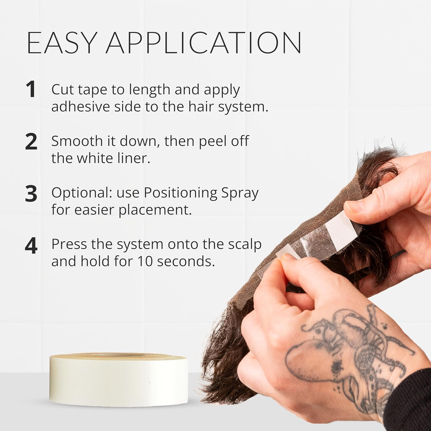 Ultra Hold 1.9Cm X 12 Yards. Authentic Walker Tape. image number 6