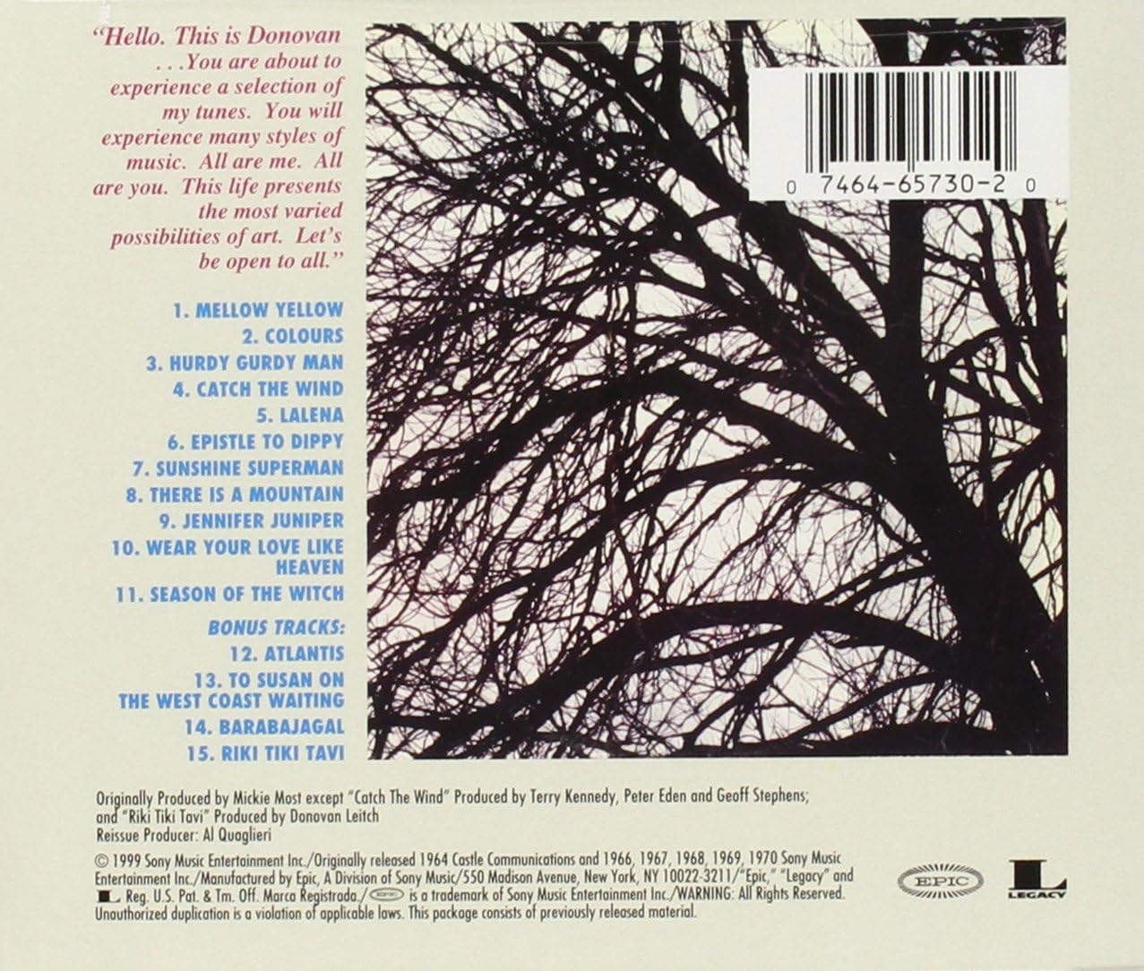 Donovans Greatest Hits