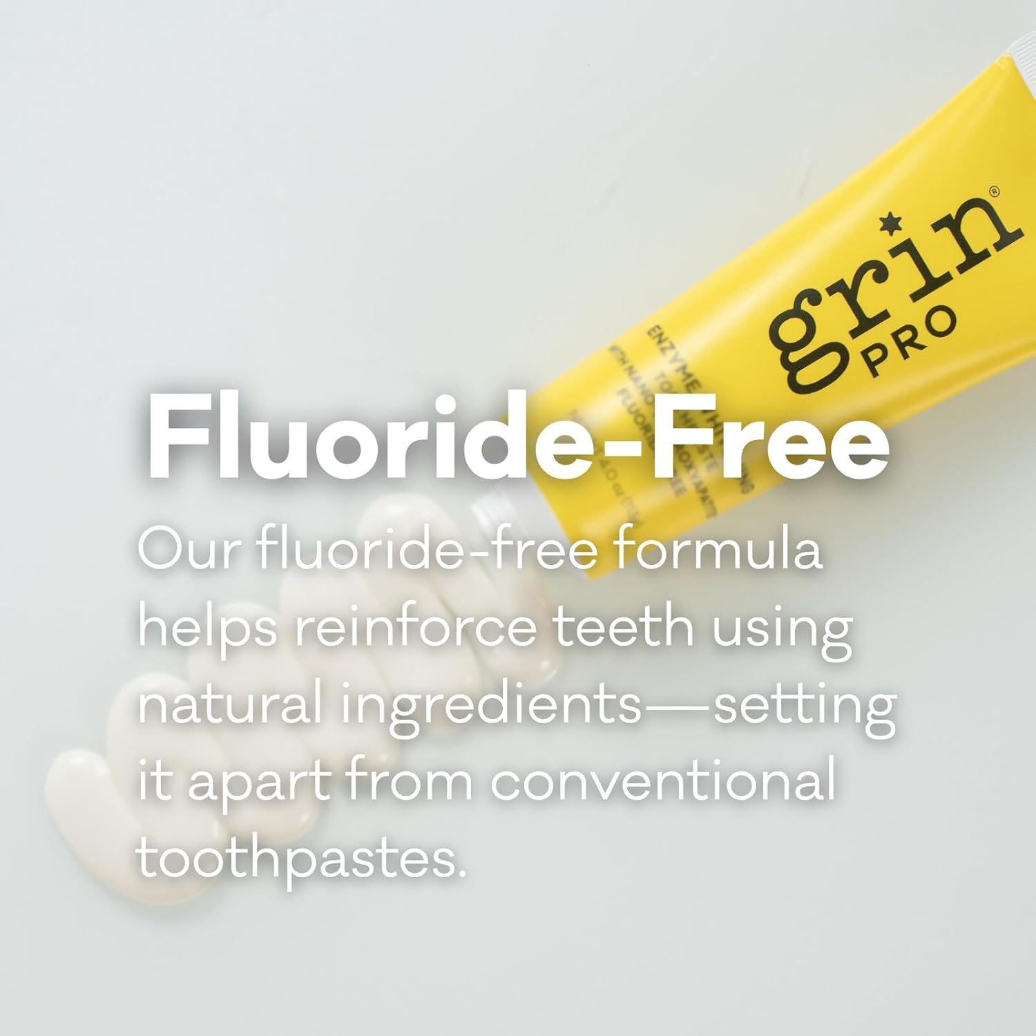 Grin Natural Whitening Toothpaste with Nano-Hydroxyapatite, Enzyme Formula, Fluoride Free, 113G, Made in New Zealand image number 5