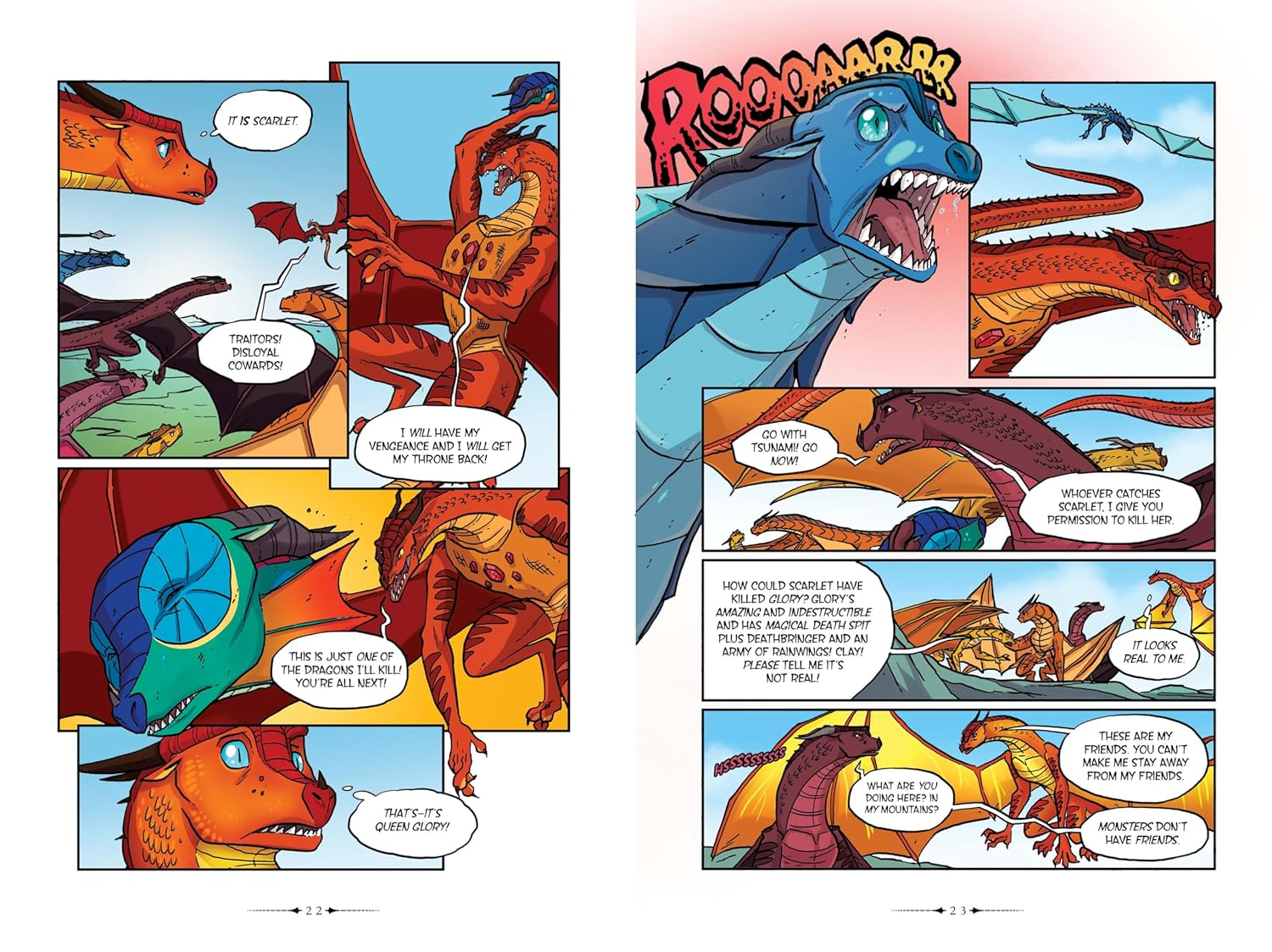 Escaping Peril: the Graphic Novel (Wings of Fire, Book Eight) image number 2