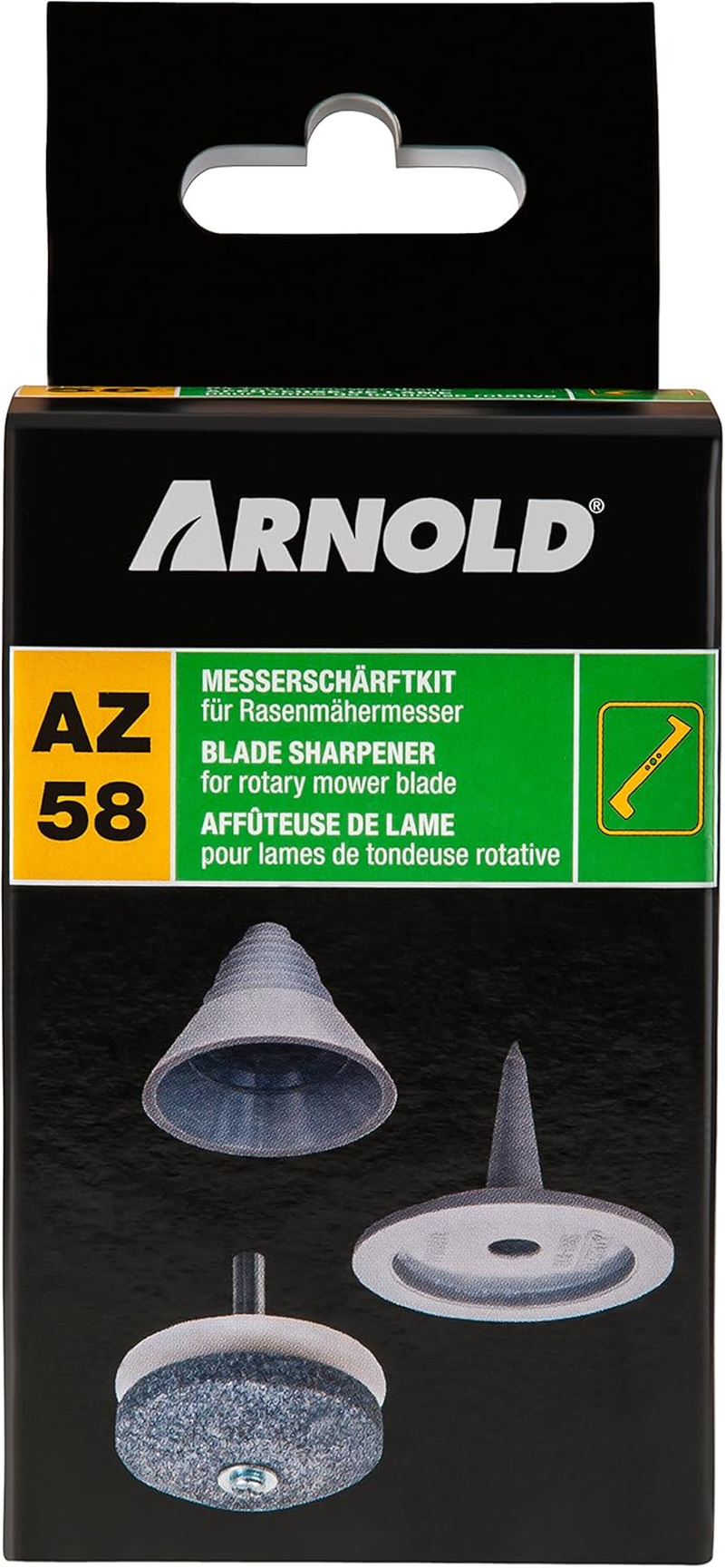 Arnold 6011-X1-0195 Blade Sharpening and Balancing Kit for Lawnmower Blades image number 5