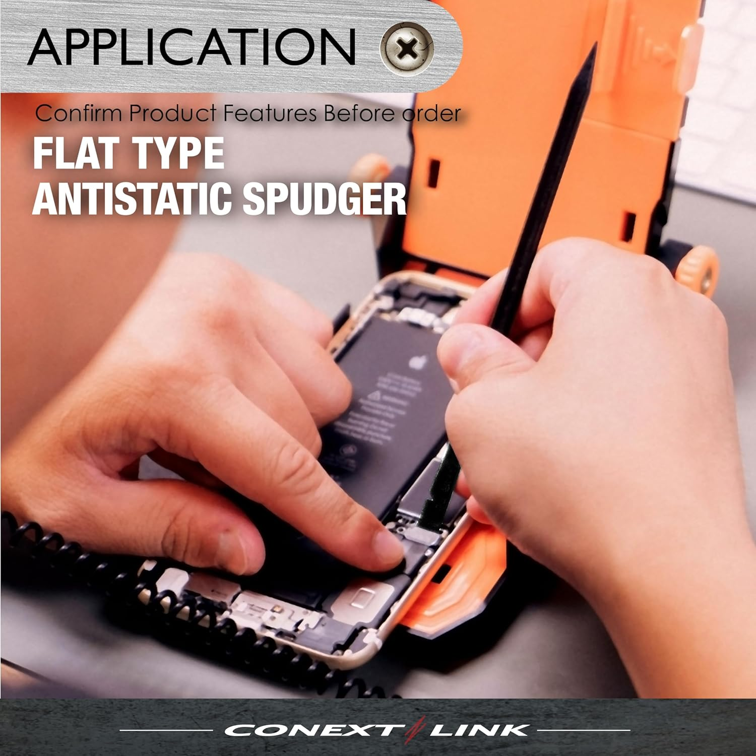 Conext Link 5X Nylon Plastic Spudger Stick Pry Opening Repair Tools for Iphone Ipad Laptops （88705）