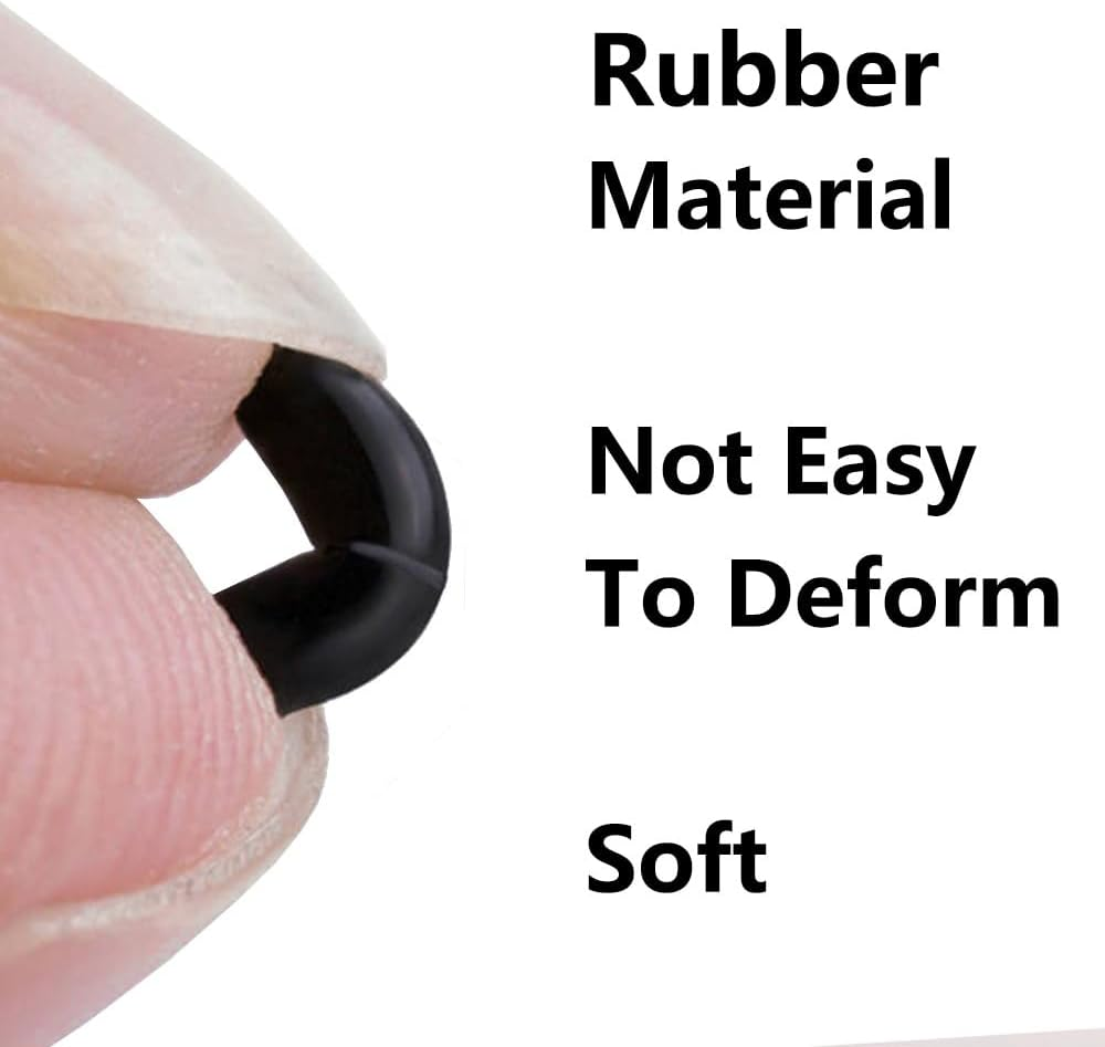 Fishing Bobber Stoppers - 300Pcs Rubber Cylinder Stop Beads, Float Sinker Stops Accessories for 0.2#-5.0# Lines image number 5