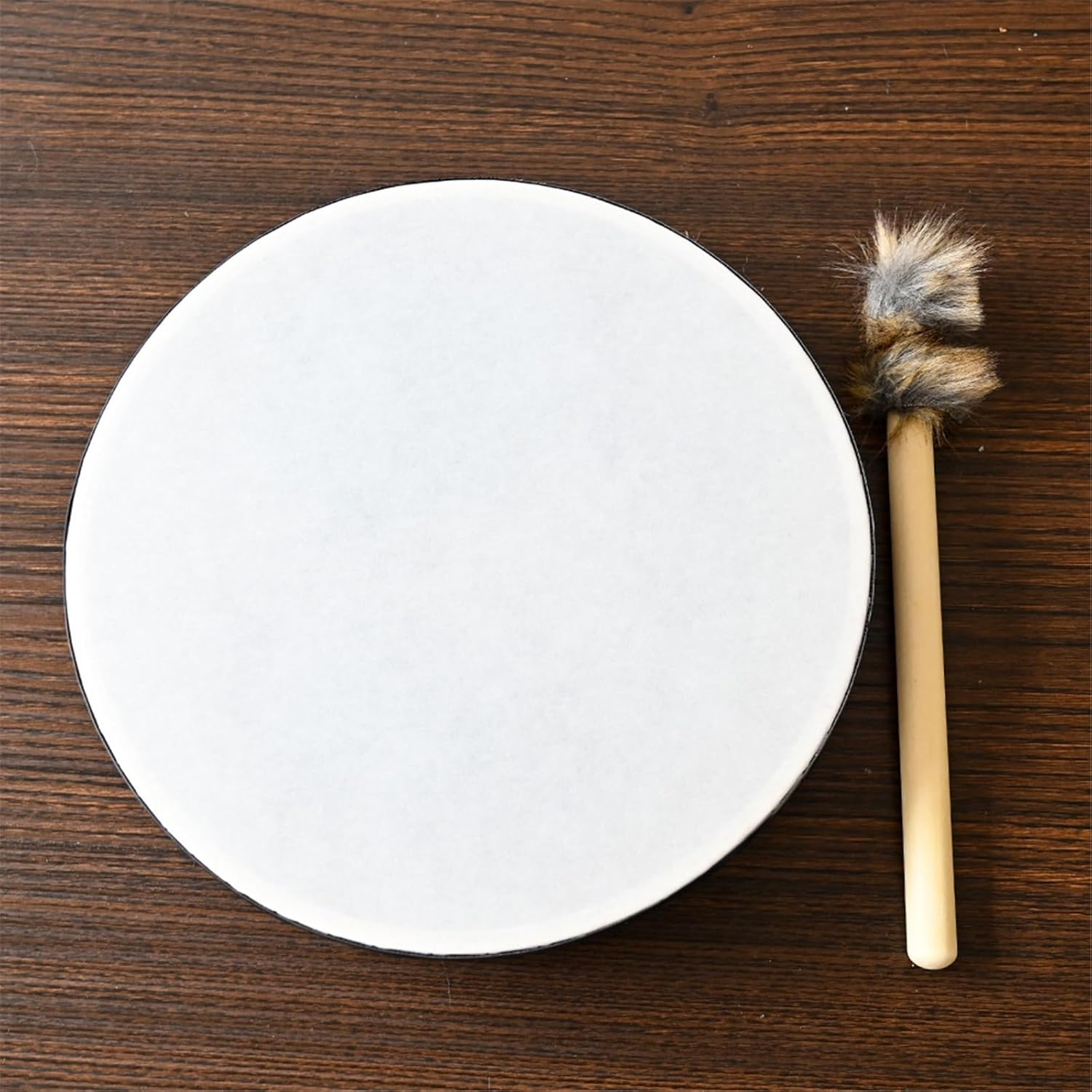 Bodhran Drum 9.84 Inch Irish Celtic Hand Drum for Traditional Folk Music Frame Drum Durable Sound Healer Shaman Drum for Spiritual Music image number 6