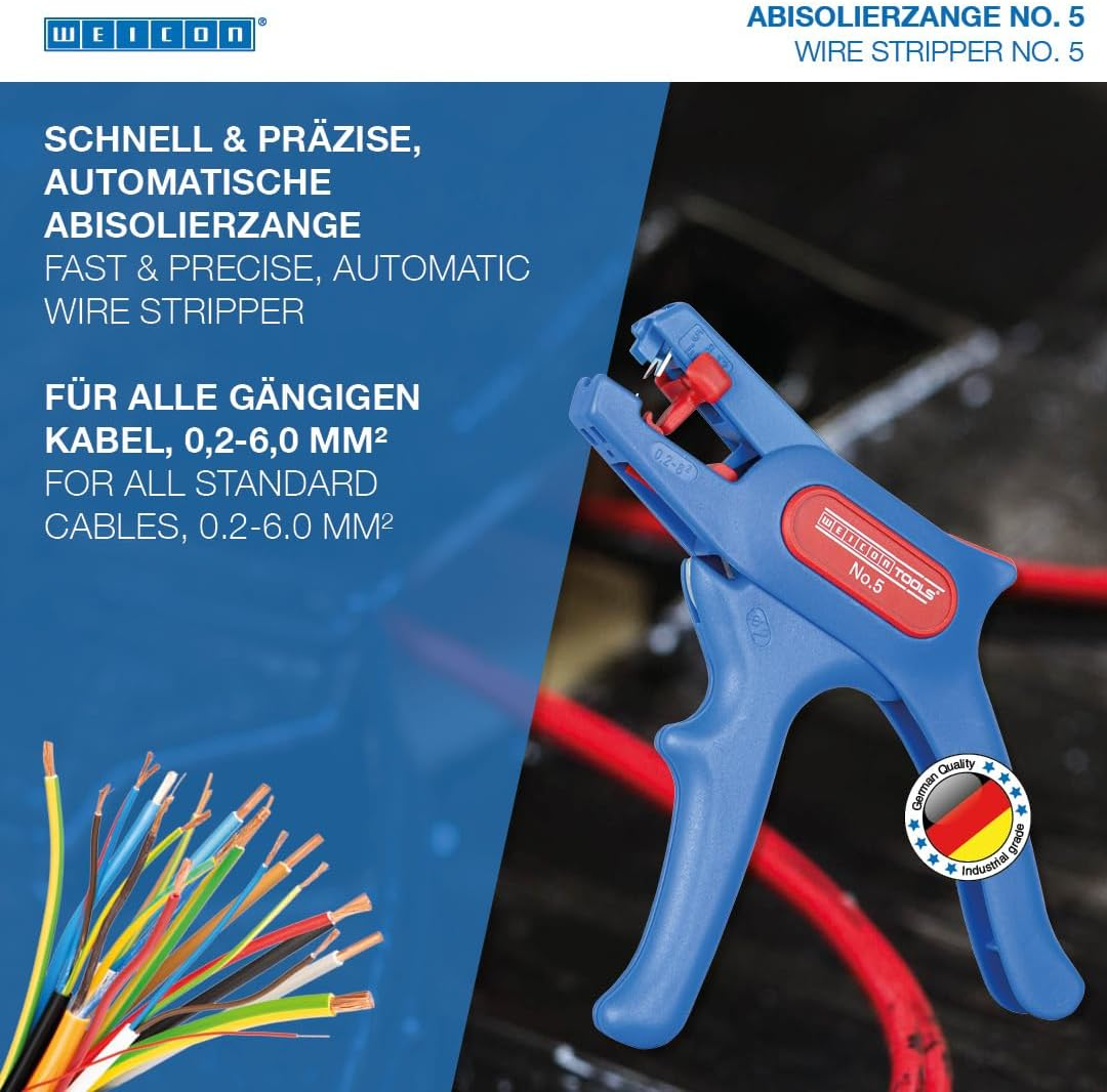 Weicon Adjustable Wire Stripper, No. 5 image number 4