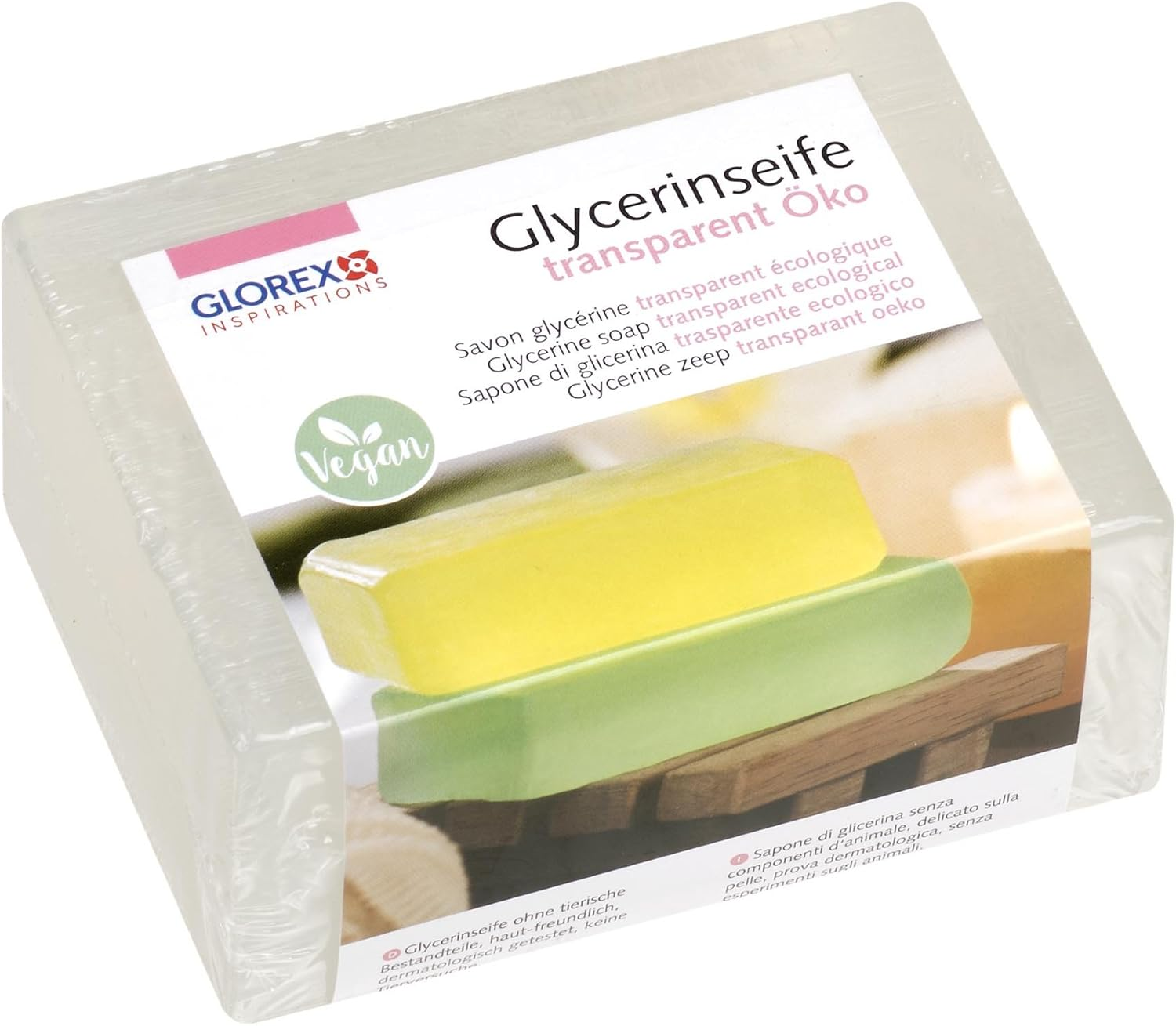 Glorex 6 1600 Glycerin Soap, Eco, Opaque, 1,500 G