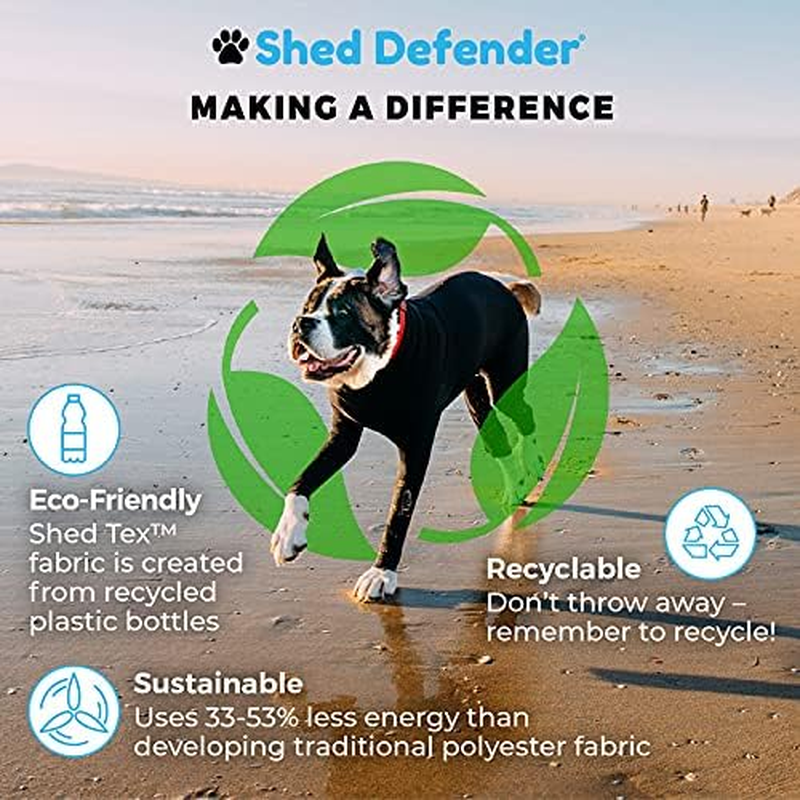 Shed Defender - Dog Onesie/Grooming -Contains the Shedding of Dog Hair, Reduce Anxiety, Replace Medical Cone image number 6