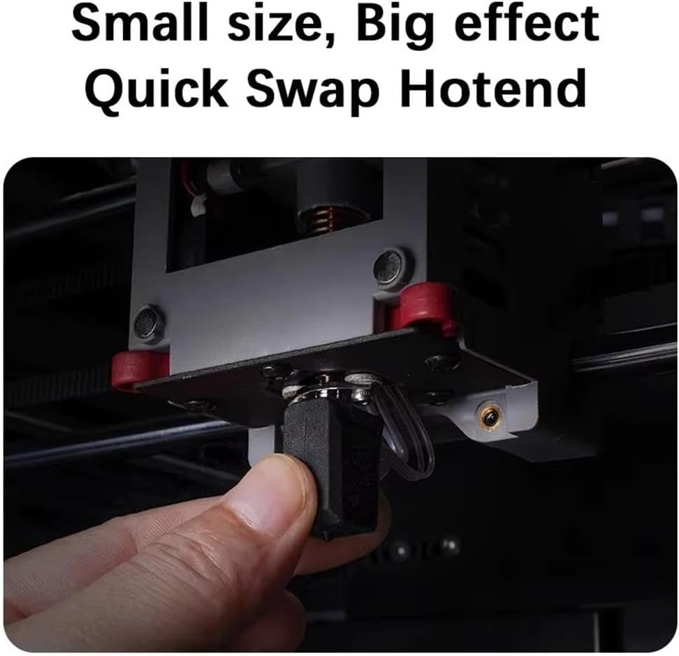 Adventurer 5M Ceramic Heating Block Kit,Ad5M Upgrade One-Piece Ceramic Quick-Release Hot End for Flashforge Abenteurer 5M/5M Pro Extruder Hot End Kit Replacement Accessories image number 1