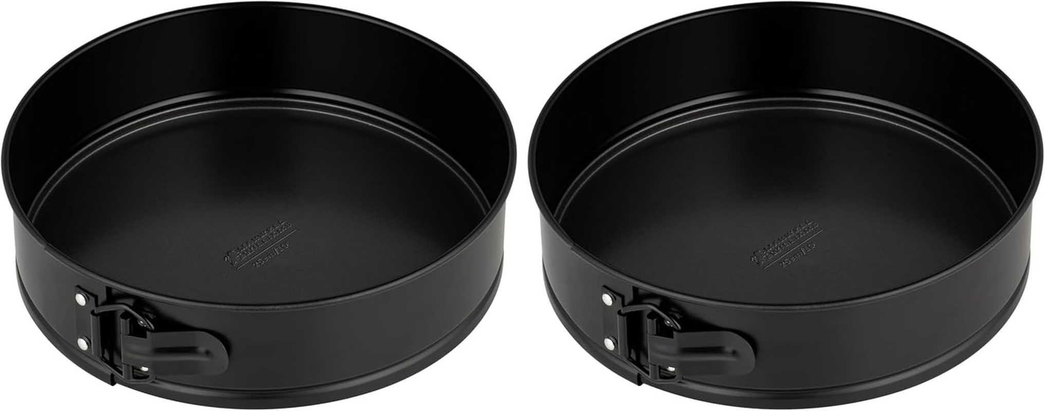 Maxwell & Williams Bakermaker Non-Stick Springform round Cake Pan 23Cm - 25Cm (Pack Of 2)