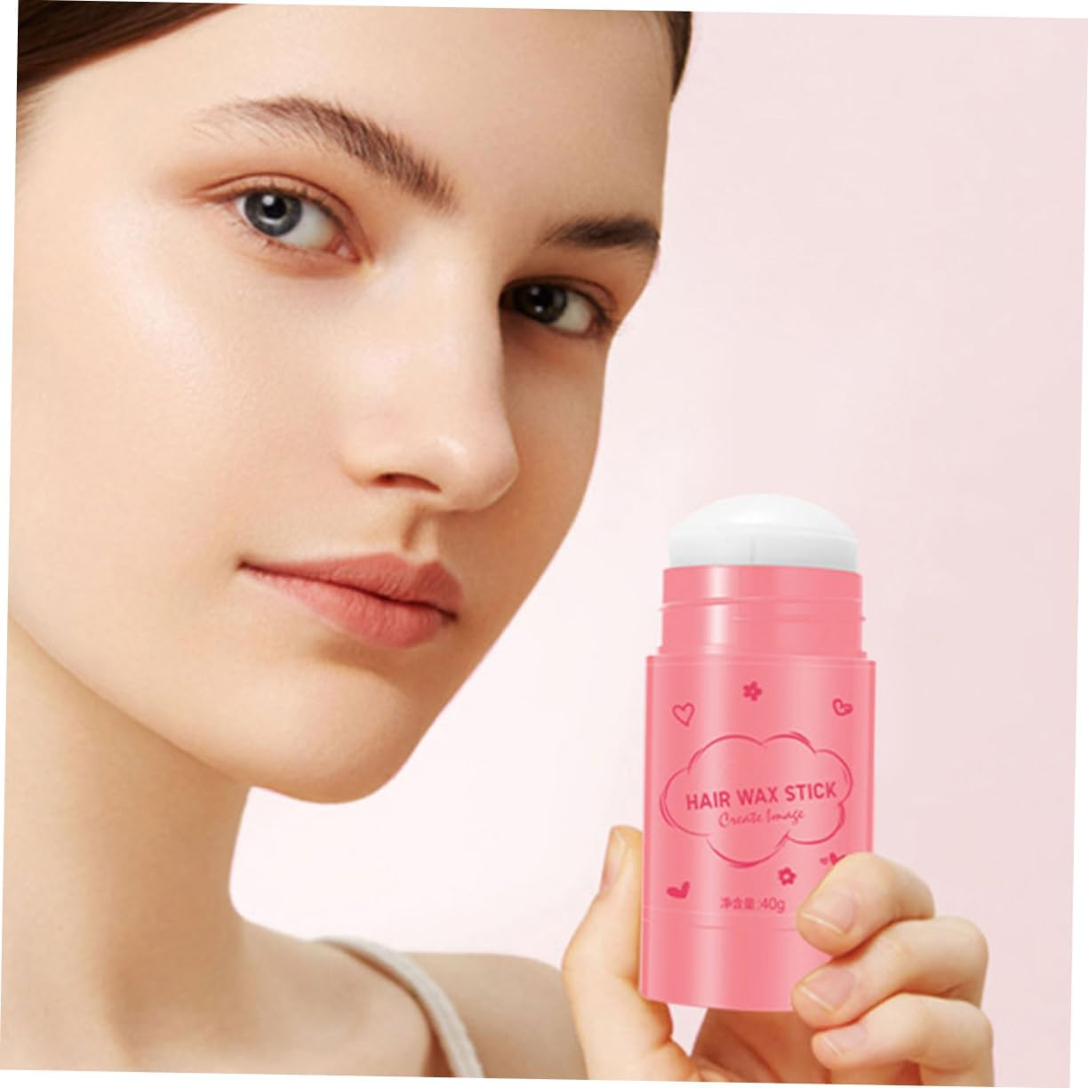 Minkissy Hair Wax Stick Non-Greasy Vegan Styling Cream Stick Anti-Frizz Flyaway Control for Men and Women image number 5