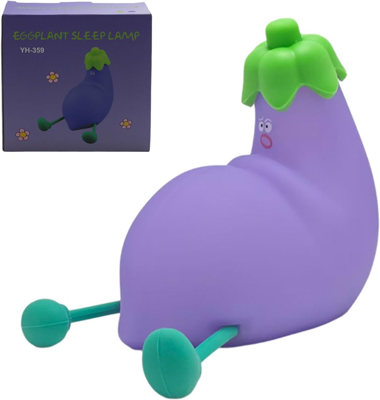 Portable Night Light, Bedside Touch Lamp, Cute Silicone Nightlight for Kids Toddler, 3 Level Dimmable Soft Night Lamp for Bedroom Kids Room Decor (Pig) image number 1