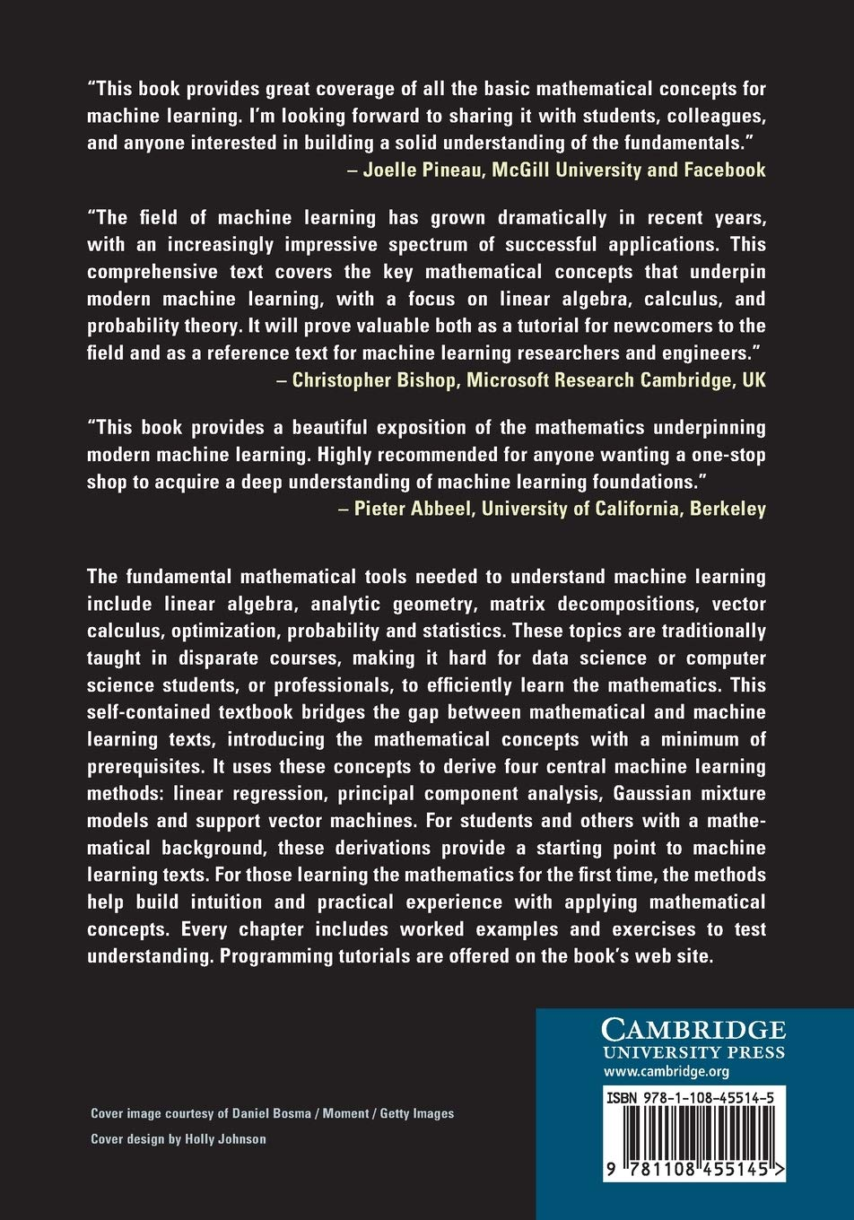 Mathematics for Machine Learning image number 2