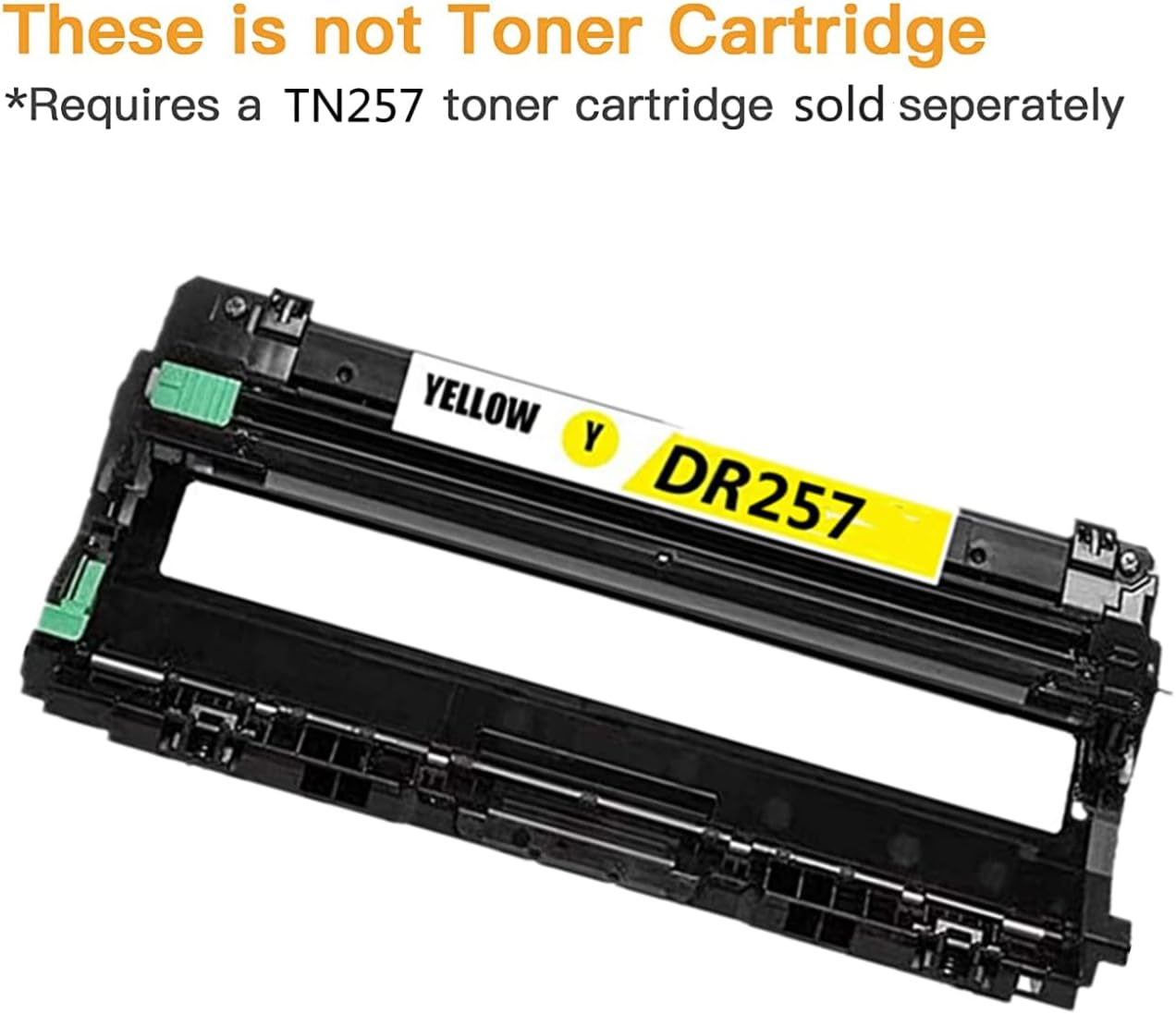 DR257 Yellow Imaging Drum Unit Compatible with Brother MFC-L3745CDW MFC-L3750CDW MFC-L3770CDW - Magenta image number 5