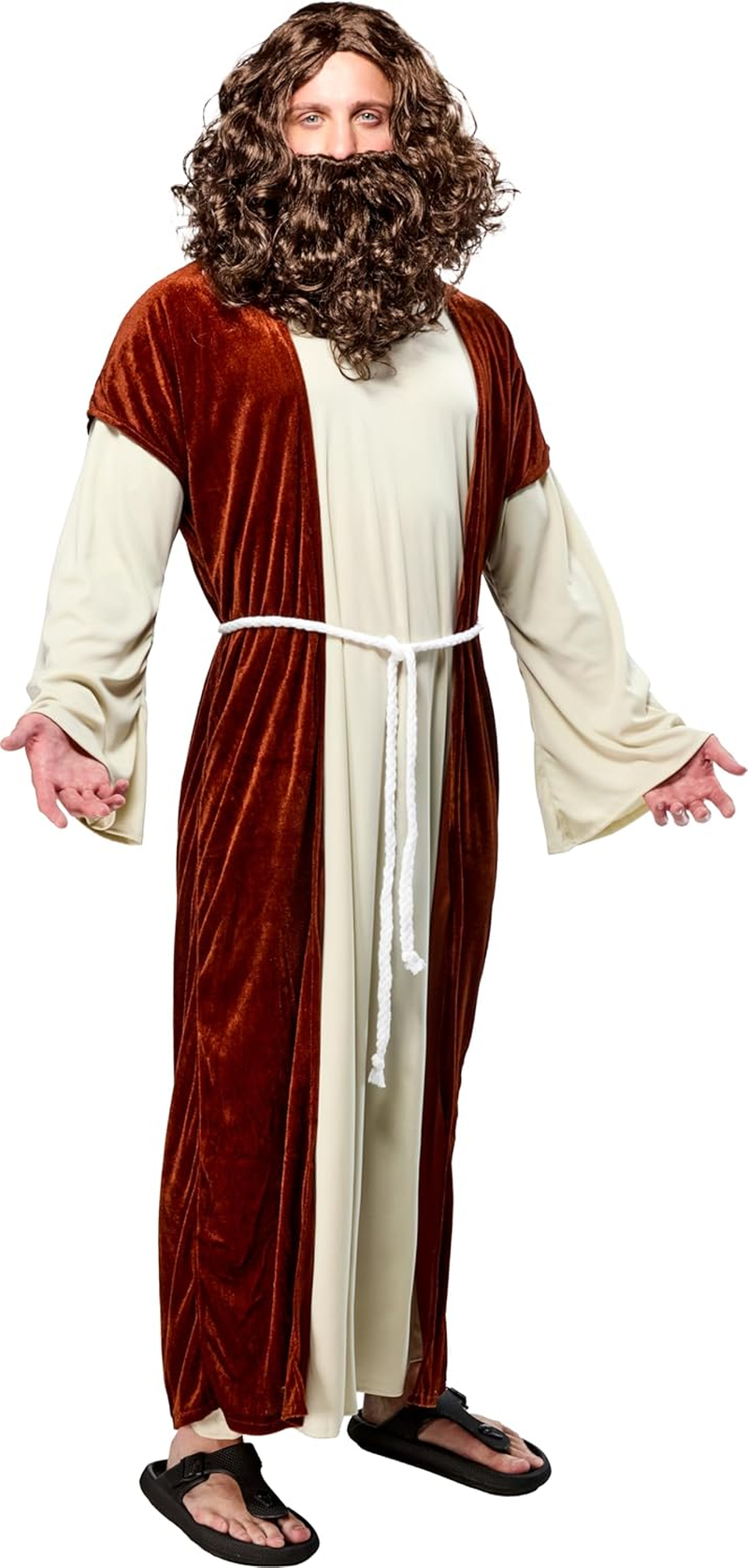 Forum Novelties Men'S Biblical Times Jesus Costume, Multi-Colored, One Size image number 2