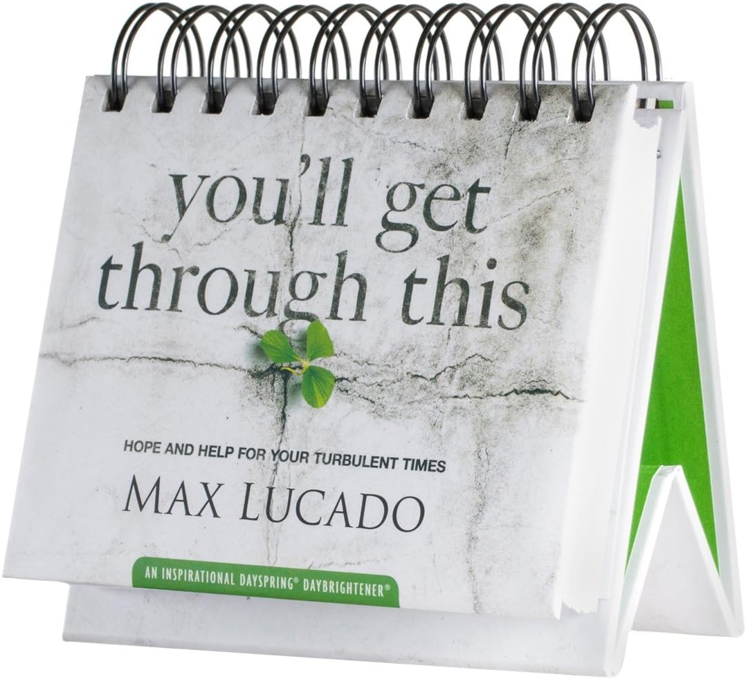 Dayspring You'Ll Get through This - Max Lucado - Daybrightener Perpetual Calendar (26083) image number 2