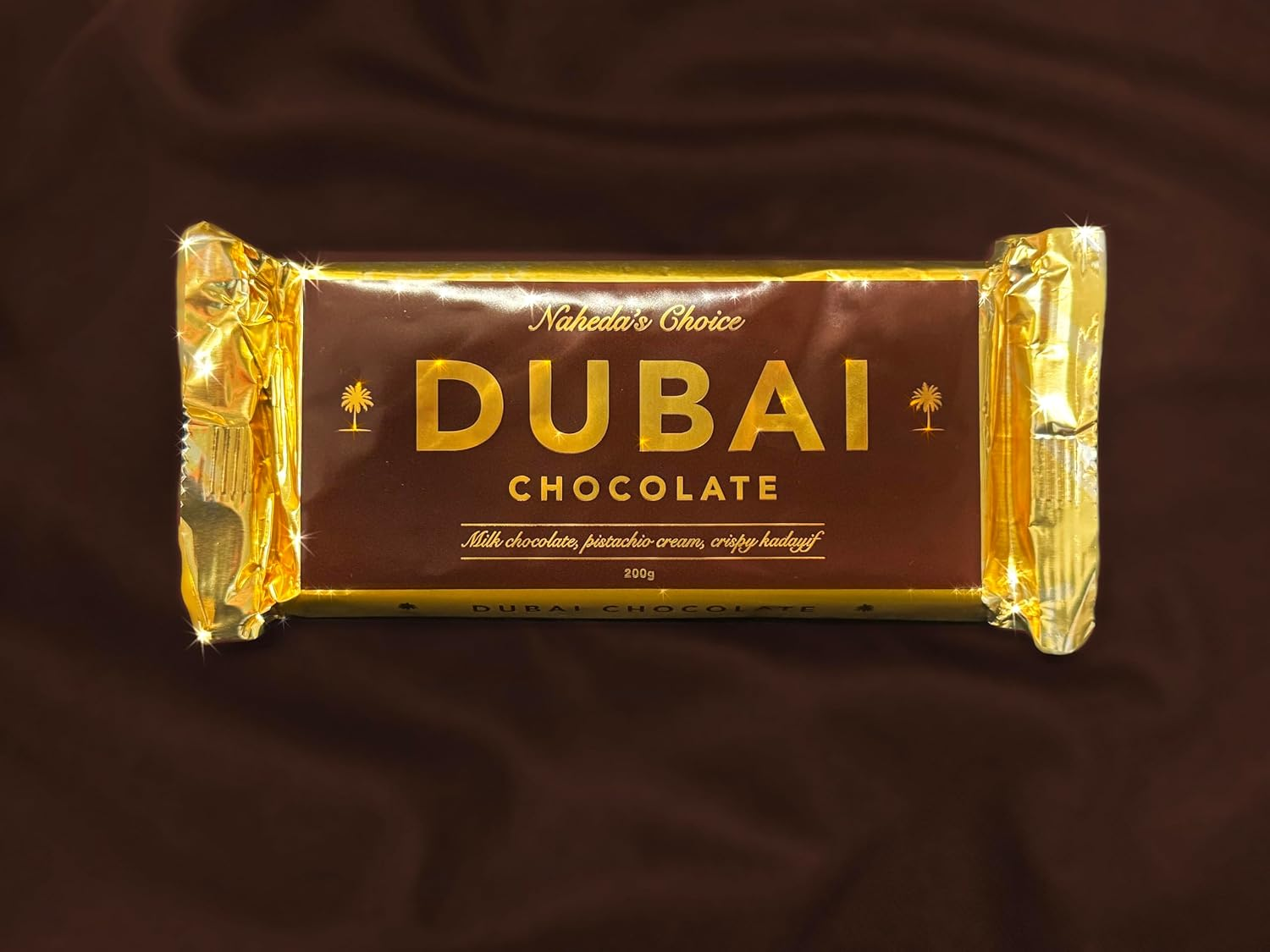 Naheda'S Choice Dubai Chocolate 200G, Pistachio Cream & Kadaifi image number 1