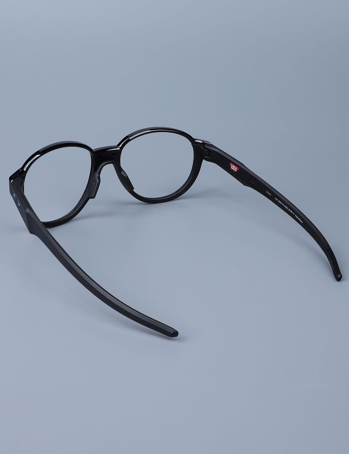 OWORK 3 Pairs Ultra Soft Silicone Sunglass Nose Pads for Oakley Coinflip Oo4144/Hex Jector Ox8032/Metalink Ox8153/Activate OX8173, Push-In Anti-Slip Glasses Nose Piece Replacement Kit Black image number 2