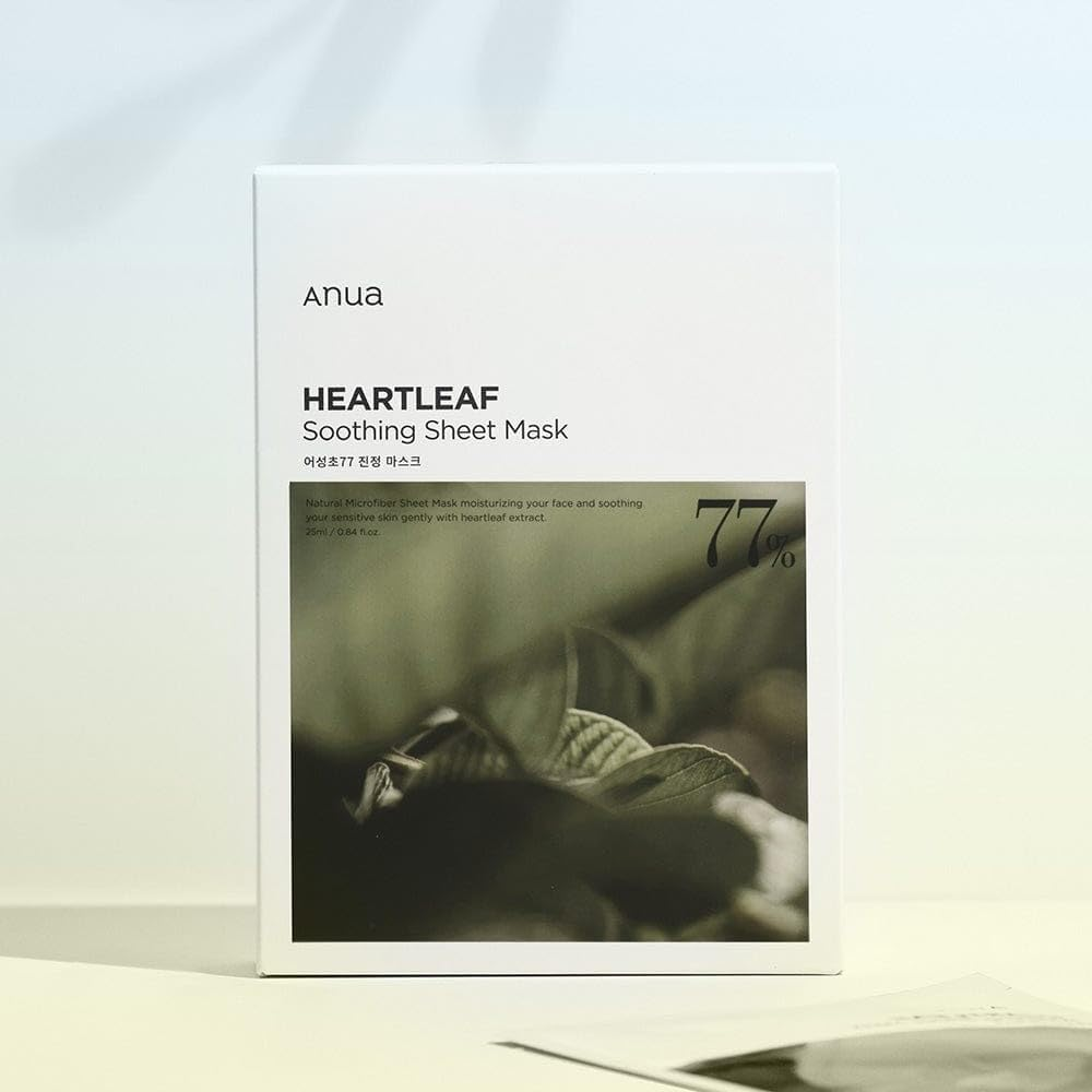 ANUA HEARTLEAF 77% SOOTHING SHEET MASK 25Ml (1PCS)