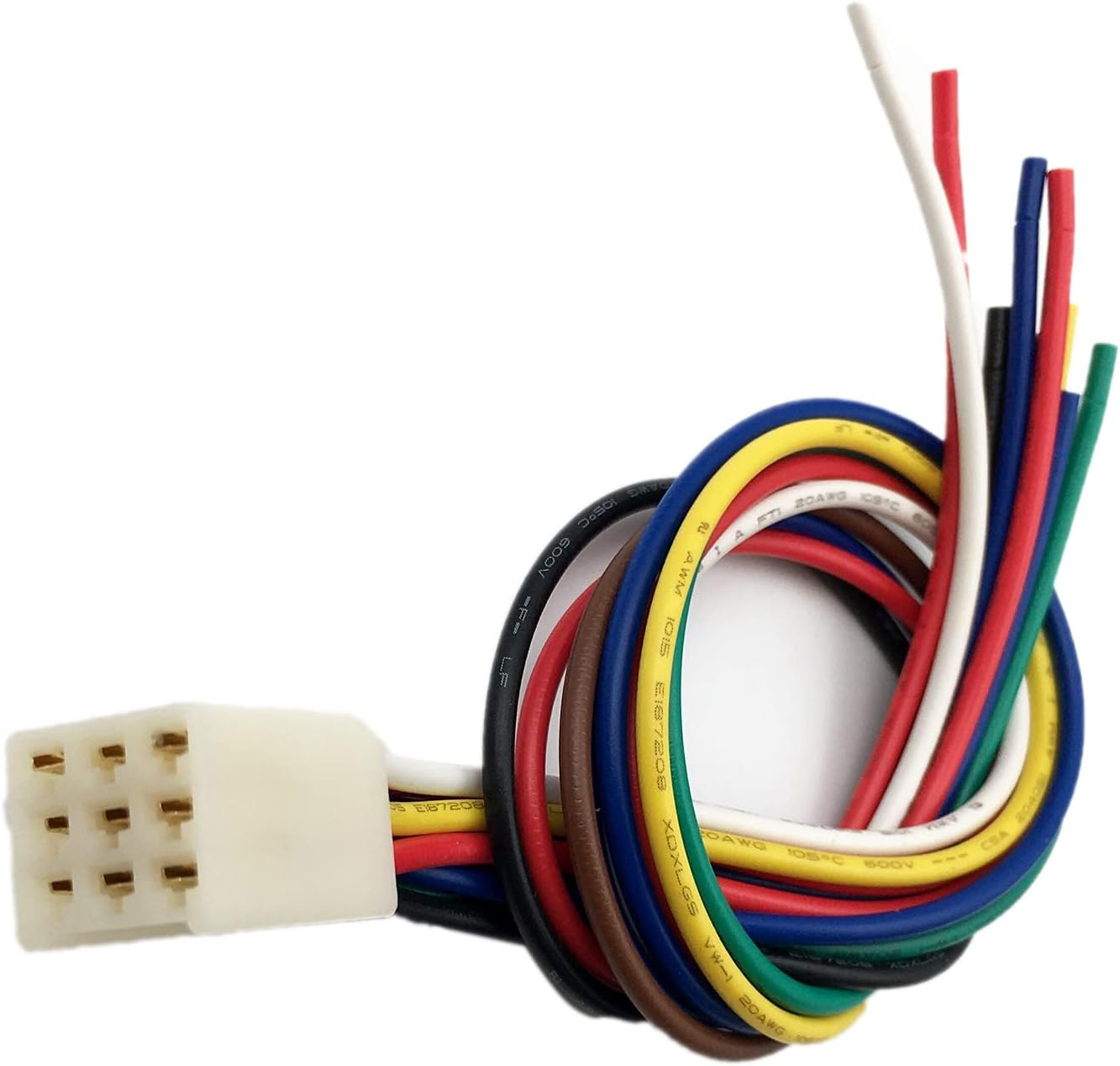 Compatible with Kubota 9 Pin Male Plug Radio Wire Harness Tractor RTV CD Player Dash Stereo 1 image number 4