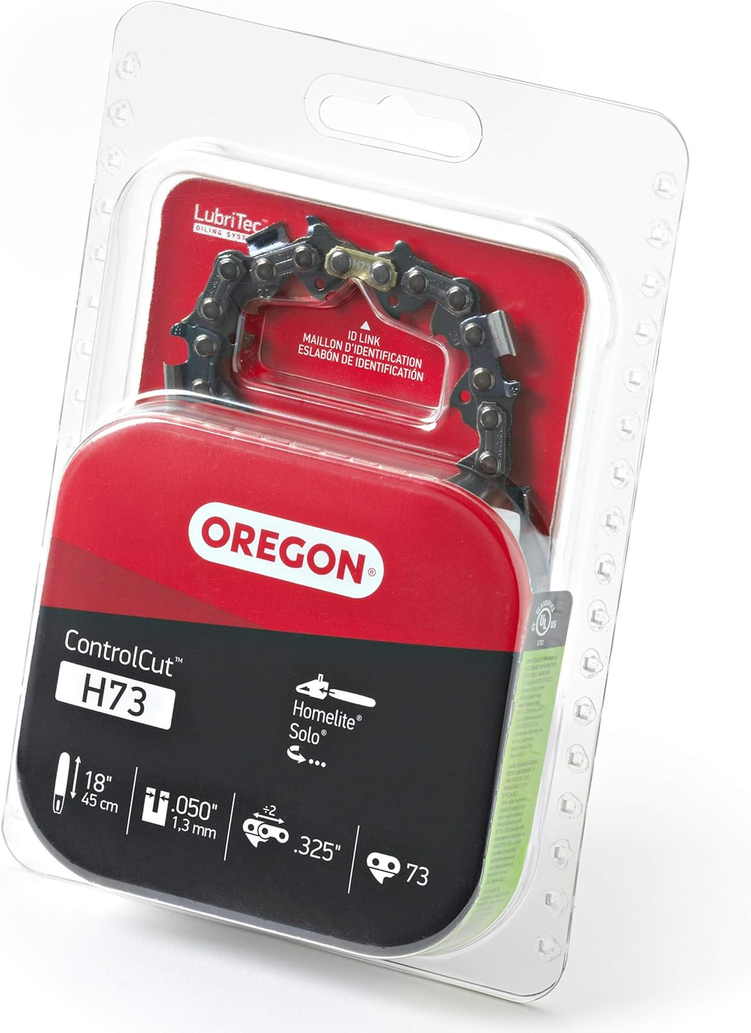 Oregon H73 Controlcut 18-Inch Chainsaw Chain, Fits Homelite, Solo image number 2