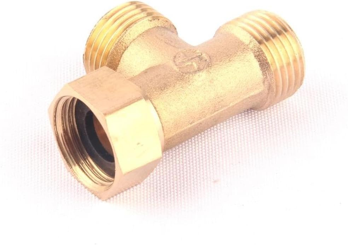 Diverter Valve 3 Way T-Shape Adapter 1/2" Shower System Component Replacement Part Water Diverter Valve for Water Piping, Indoor Gas Pipeline, Solar Air Conditioning Piping Systems(Type B) image number 6
