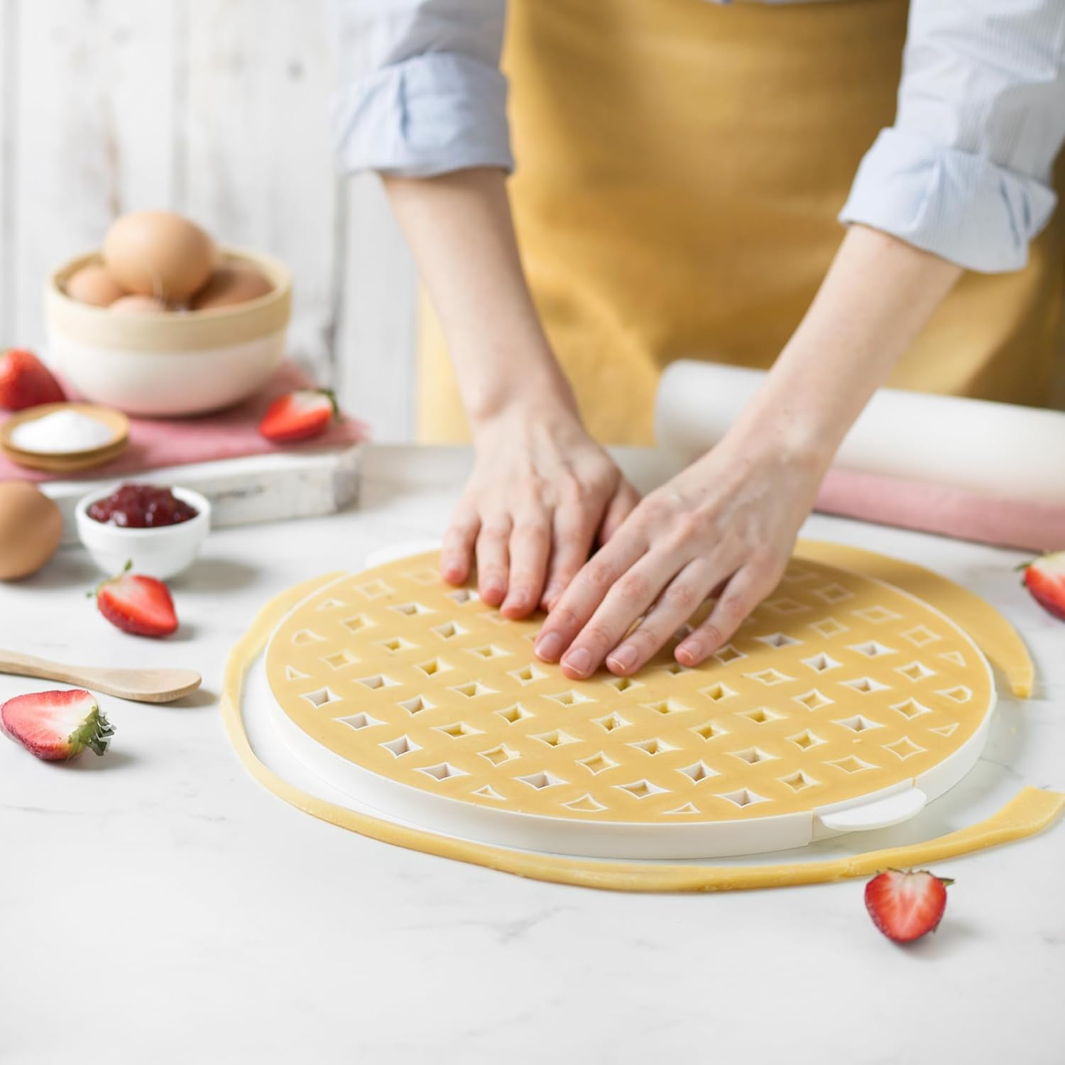 DECORA Arabesque Crust Cutter, White, 30 X 30 X 3 Cm image number 5