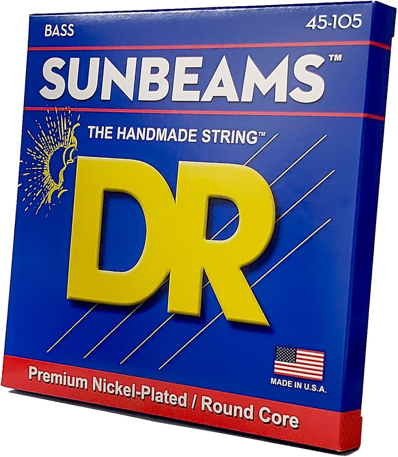 DR Strings Sunbeam - Nickel Plated round Core Bass 45-105 image number 3