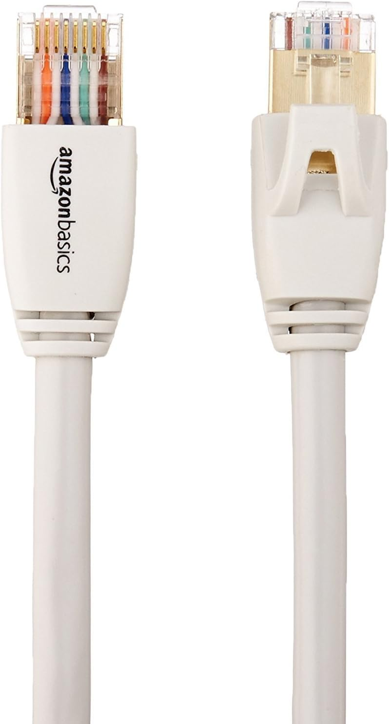 Amazonbasics RJ45 Cat7 Network Ethernet Patch Cable - 1.1 Meters image number 1