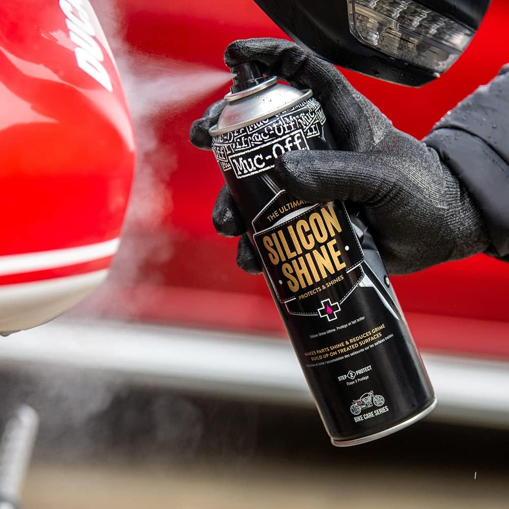 Muc-Off Motorcycle Bicycle Silicone Shine Spray 500 Ml image number 1