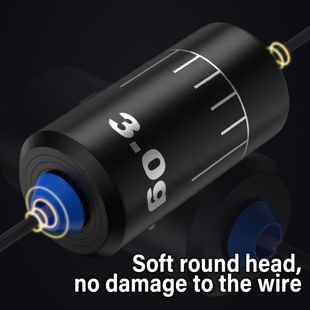 AIMALL Scale Marked Fishing Lead Weights - 100PCS Fast-Sinking Camouflage Lead Boxed Fishing Weights with Clear Markings for Precision Angling