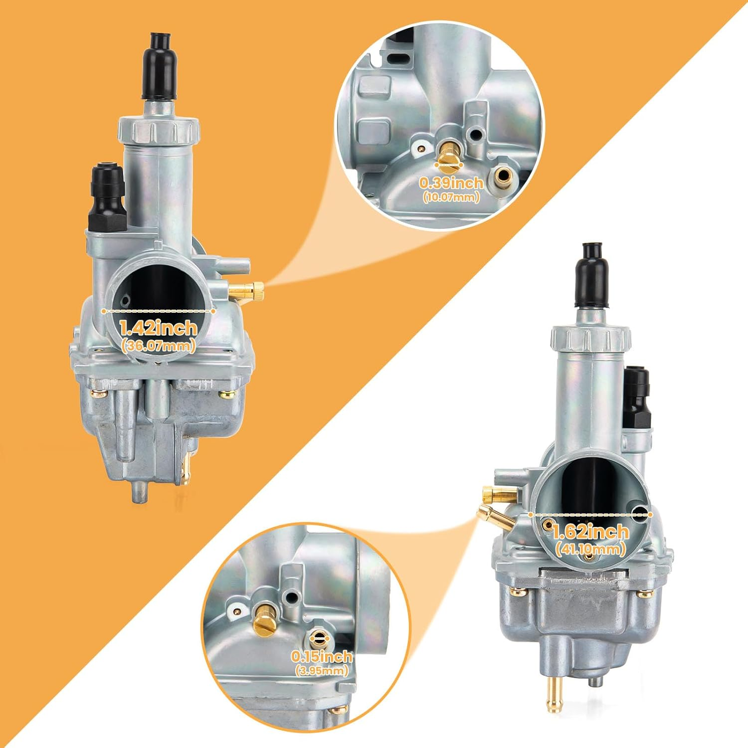 Lucky Seven Carburetor for Kawasaki Bayou 220 KLF220A KLF220 image number 5