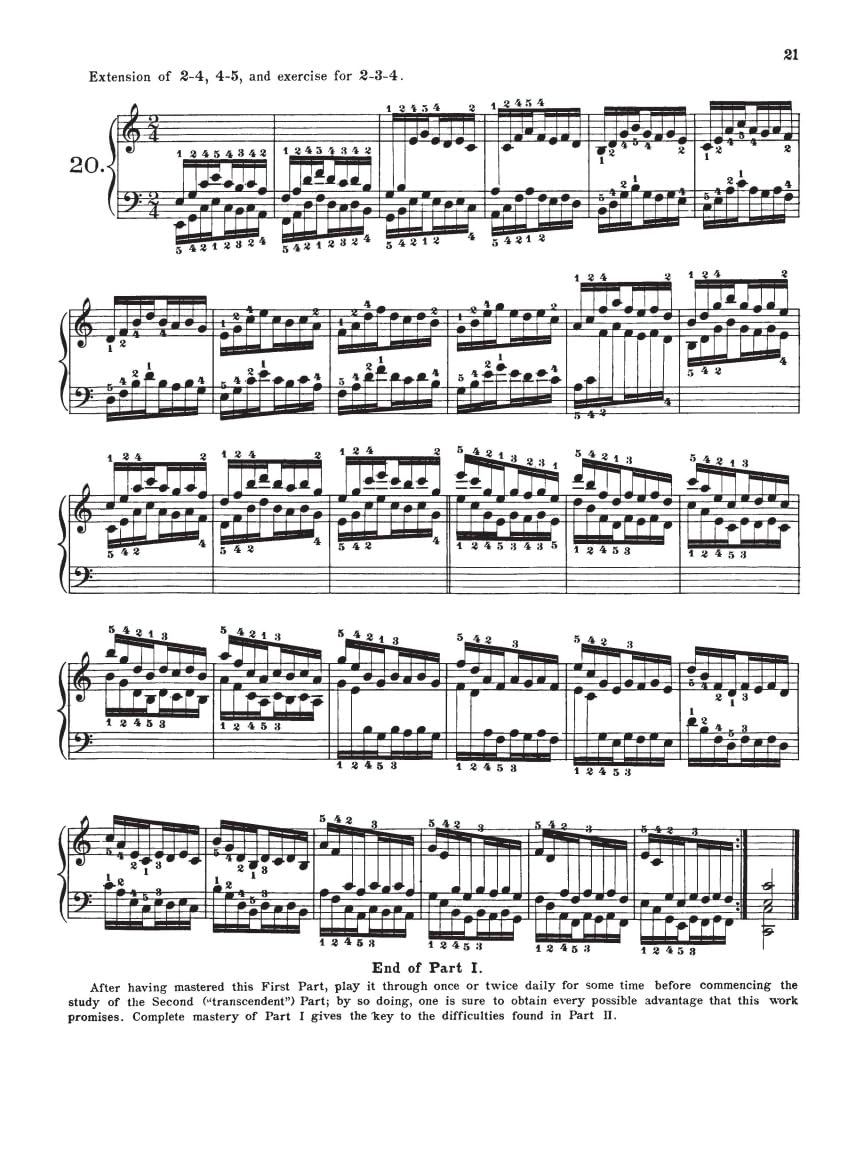 Virtuoso Pianist in 60 Exercises - Book 1: Schirmer Library of Classics Volume 1071 Piano Technique
