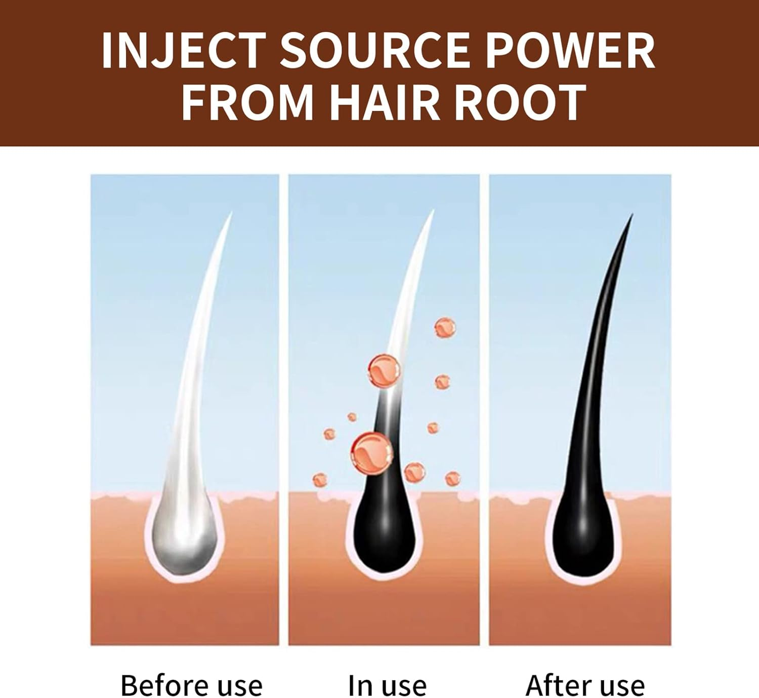 Chusui 1Pc Polygonum Multiflorum Shampoo Soap Natural Darkening Grey Hair Recoloring Damage Hair Care image number 2