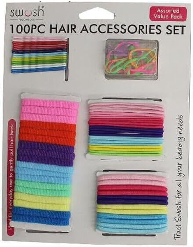 LEDON 100Pcs Hair Accessories Set