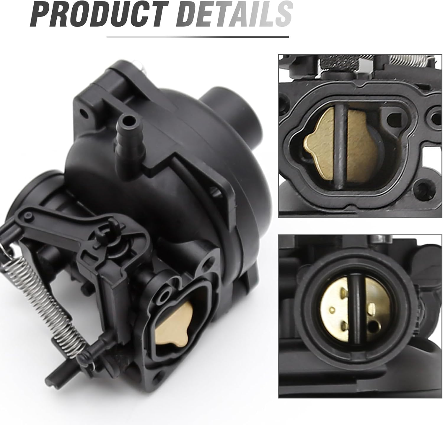 799584 Carburetor Carb Replacement for Brig-G Stratton TB110 09P702 103M02 550EX 625EX 675EX 725EXI, Replace 799583 592361 594057 594058 594529 image number 4