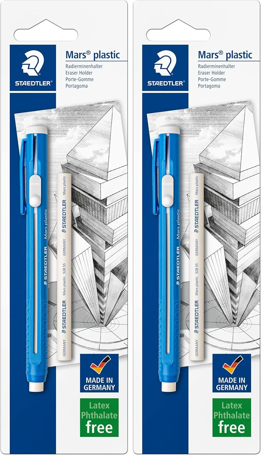 Staedtler 52850 Mars Plastic Holder and Refill Eraser image number 3