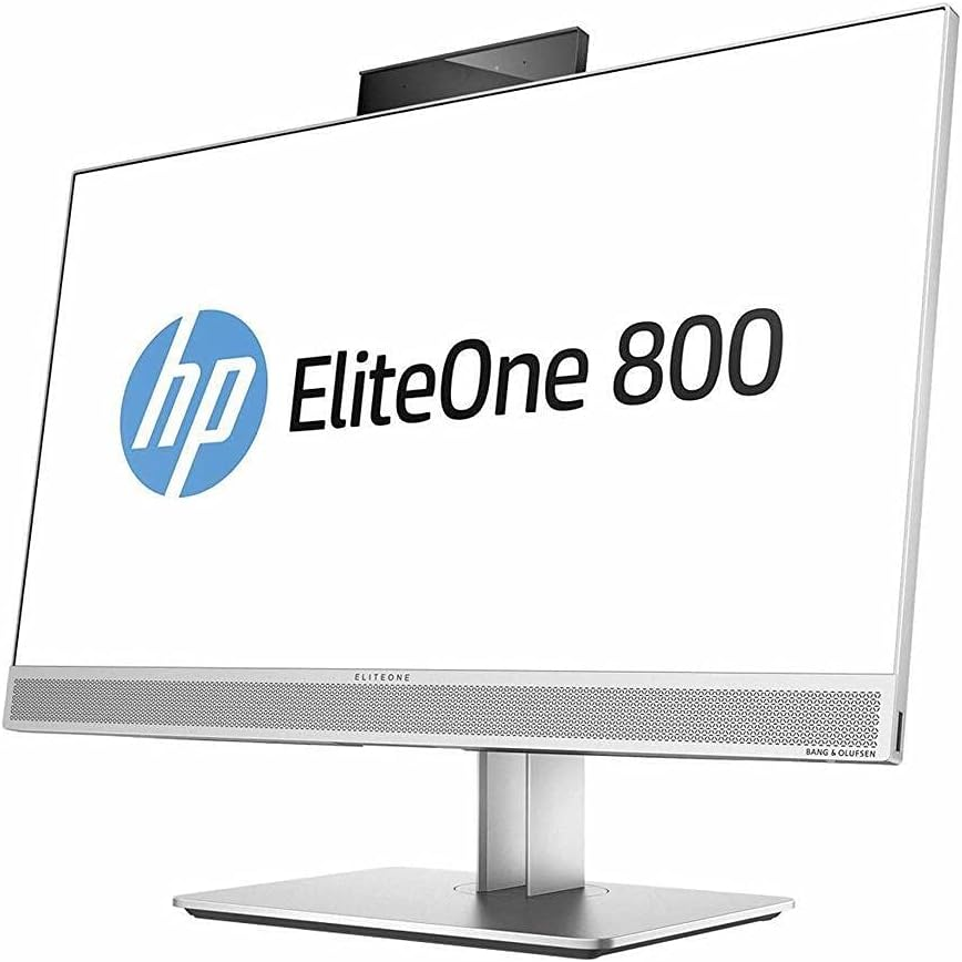 HP 800 G3 AIO Intel I5 6500 3.20Ghz 8Gb Ram 256Gb SSD 23" FHD Webcam Wifi Win 11 (Fba-Hpeliteoneg3I52-R) (Renewed)