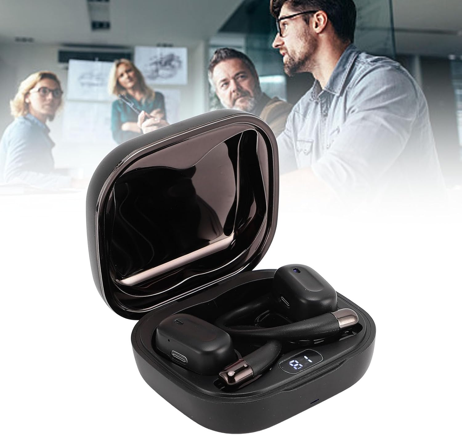 Jectse Language Translator Headphones, Ergonomic Language Translation Device for Android