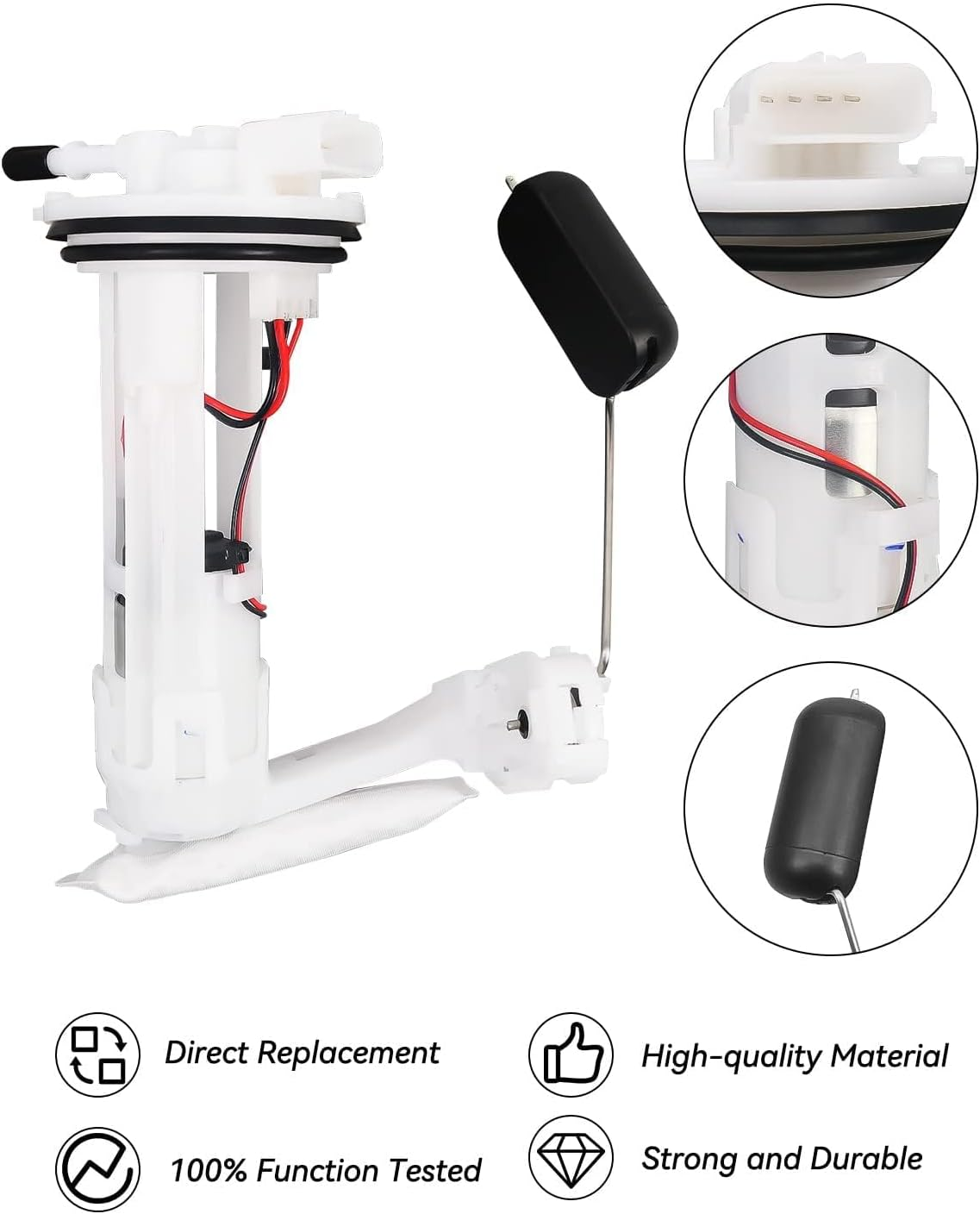 16700-Z37-003 Fuel Pump Assembly Fit for Honda Eu7000I Eu700Isn Generator image number 4