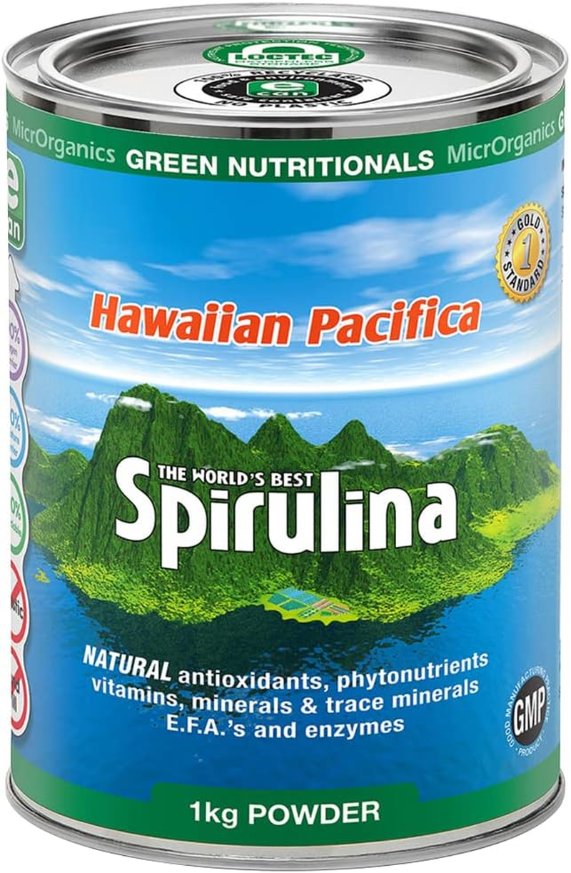 Green Nutritionals Hawaiian Pacifica Spirulina 1Kg Powder - Vegan Friendly image number 2