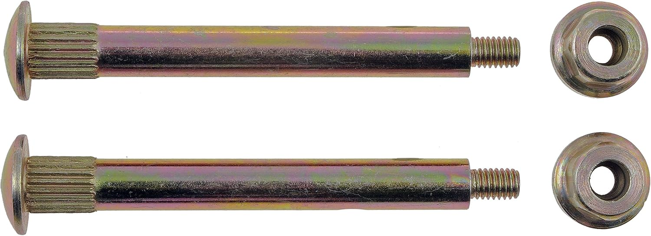 Door Hinge Pin and Bushing Kit - 2 Pins and 2 Nuts