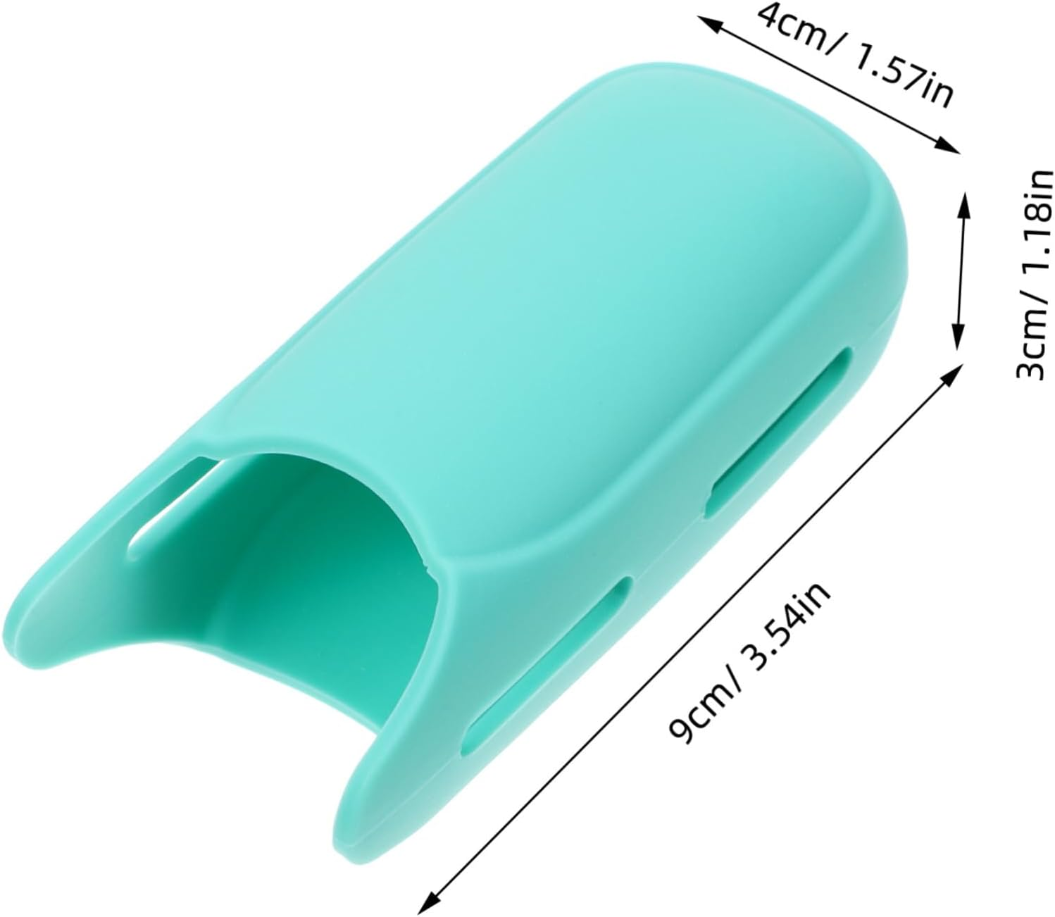 FOMIYES 3Pcs Hair Straightener Cover Hot Brush Styler Holder Silicone Iron Cover image number 5