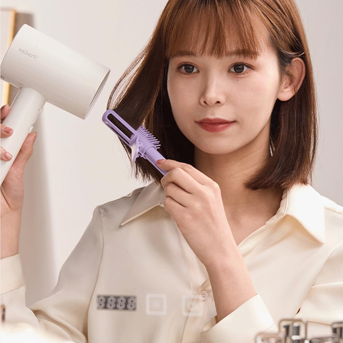 NHQZ 2-In-1 Volume Clips, Volumising Hair Clips, Volume Clip for the Hairline, Hair Roots Lifting Clips for Fluffy Bangs and High Crown Hairstyle image number 5