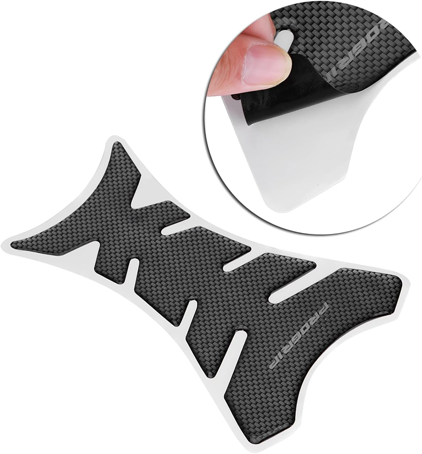 AMONIDA Motorbike Carbon Fiber Universal Gas Tank Protector image number 4