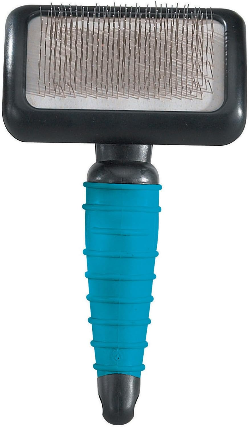 Master Grooming Tools Ergonomic Slicker Brushes &mdash; Molded Brushes for Grooming Dogs - Extra Small, 2&frac34;" X 2"