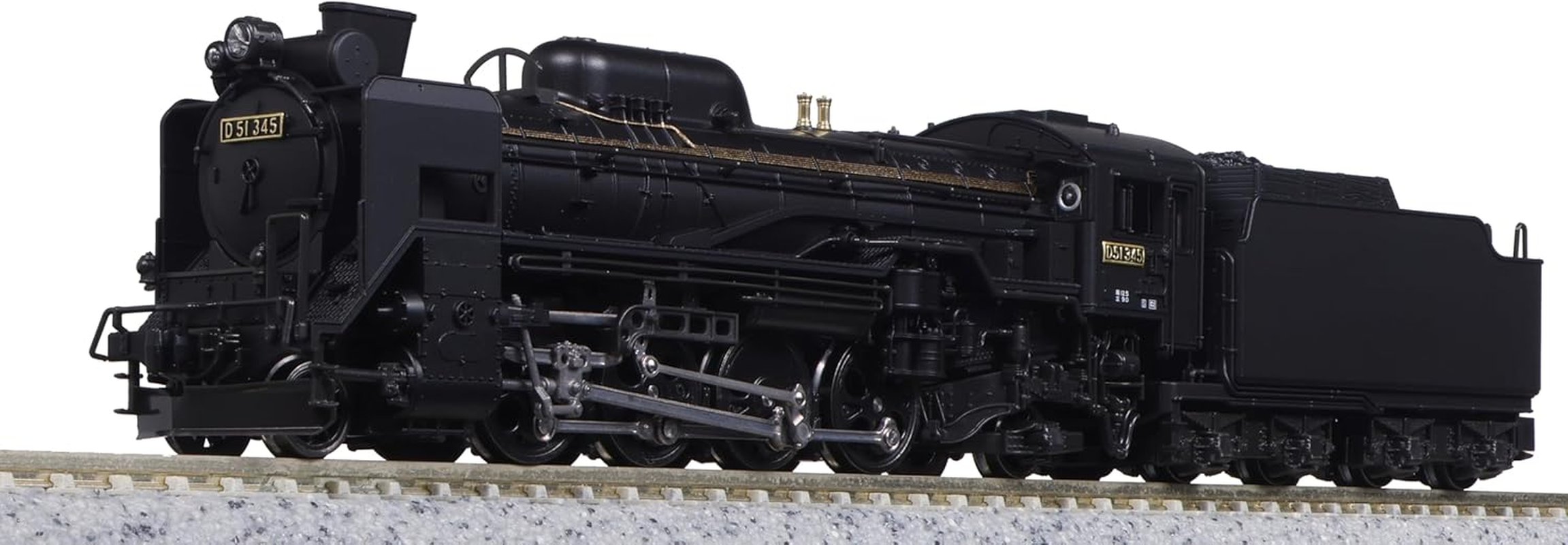 KATO N Gauge D51 Hokkaido Shaped Gear Ejector 2016-C Railway Model Steam Locomotive image number 3